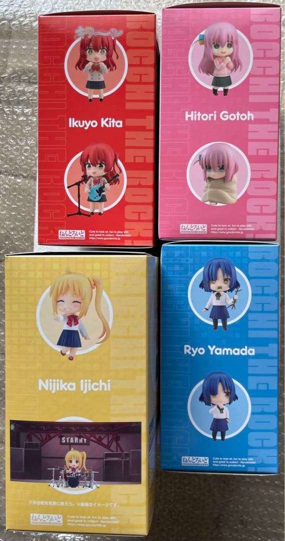 【おまけ付き】ぼっちざろっく！ねんどろいど4体セット