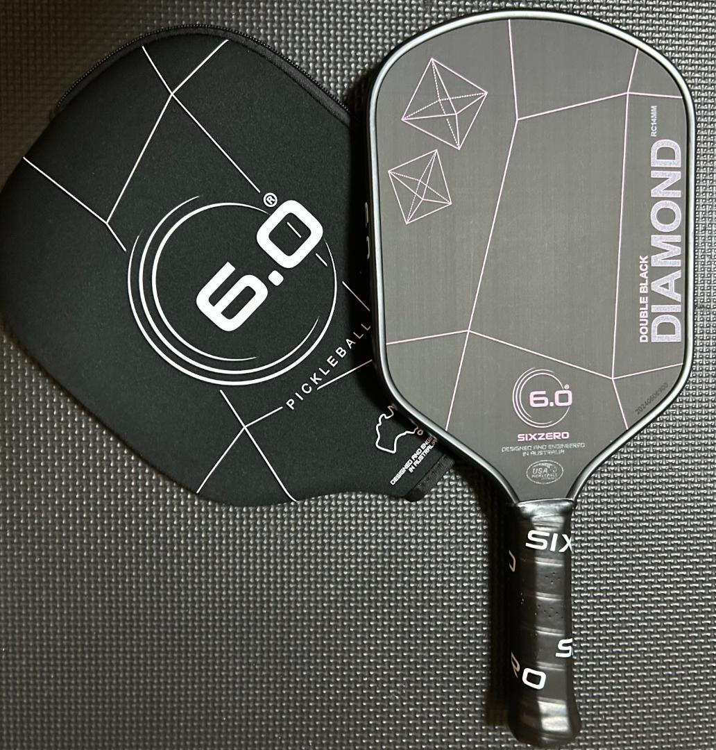 ラケット(硬式用) SIX ZERO DOUBLE  14mm USED