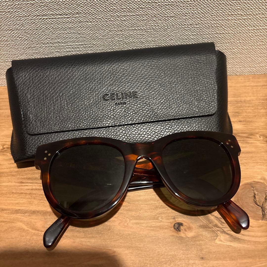 CELINE トータス サングラス CL40003l