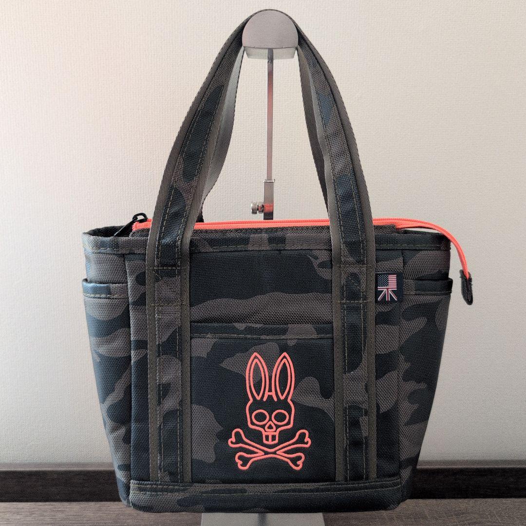 【美品】サイコバニーゴルフ　カートラウンドバッグ　迷彩柄