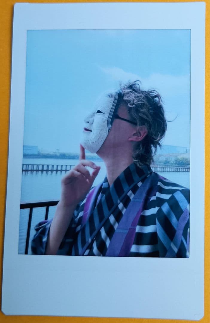 O-MENZ　チェキ　おかめ　浴衣