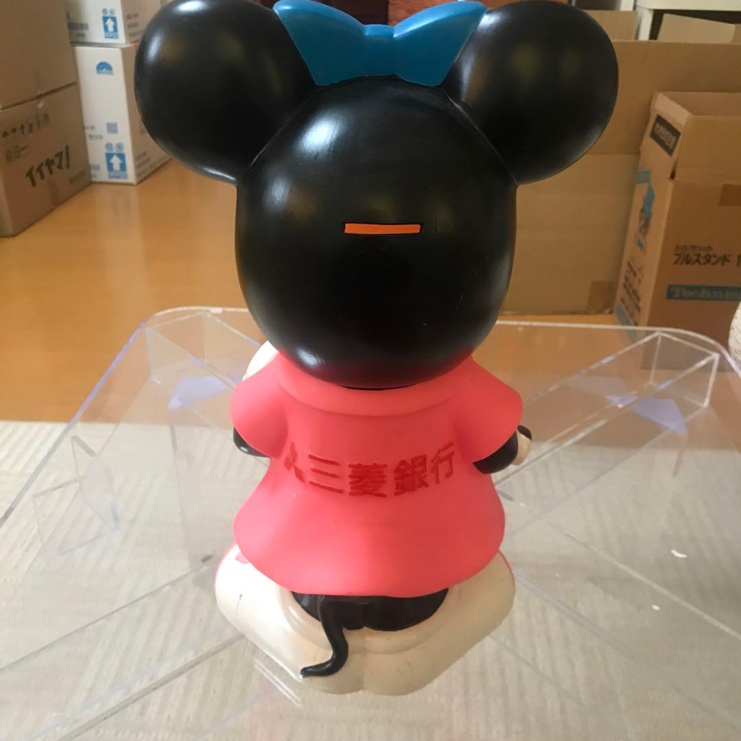 三菱銀行　貯金箱　ミニー　約35センチ