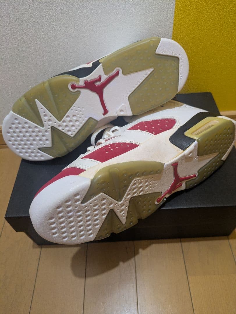 新品AIR JORDAN 6 RETRO GSCARMINE