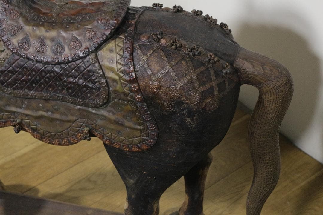 馬の彫刻★木製★アンティーク★