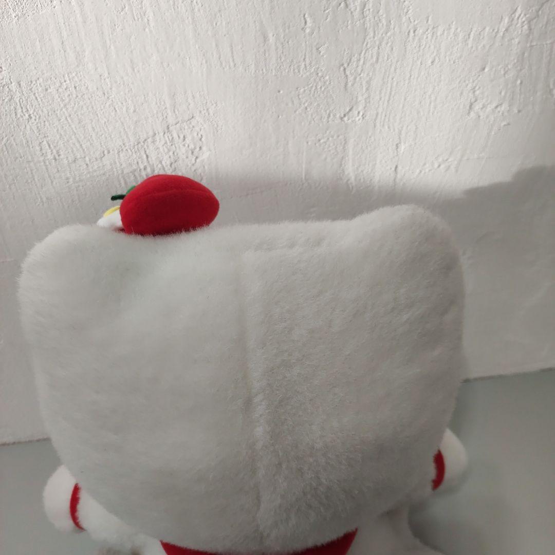 平成レトロ ハローキティ　限定/希少　いちご ドレス　ぬいぐるみ