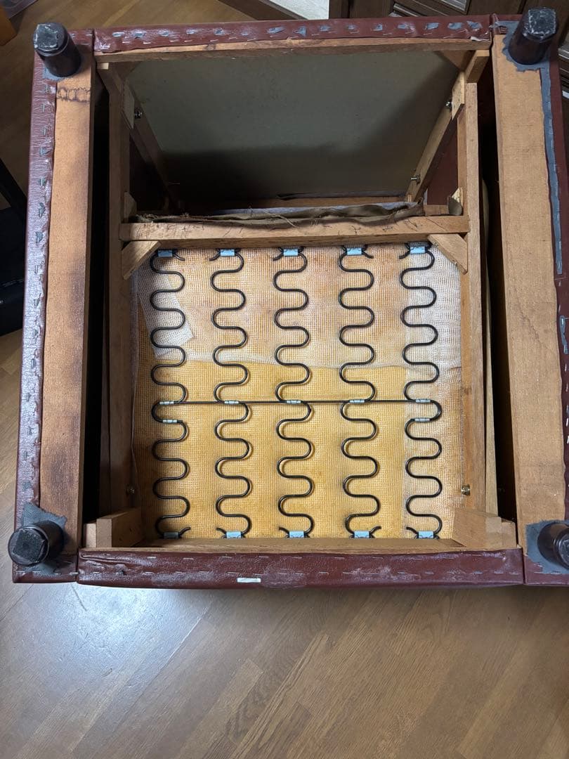 ブラウン一人掛けソファ