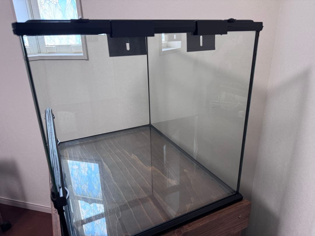 伶子　【引取り限定】GEX グラステラリウム 6045 専用台（自作）付き