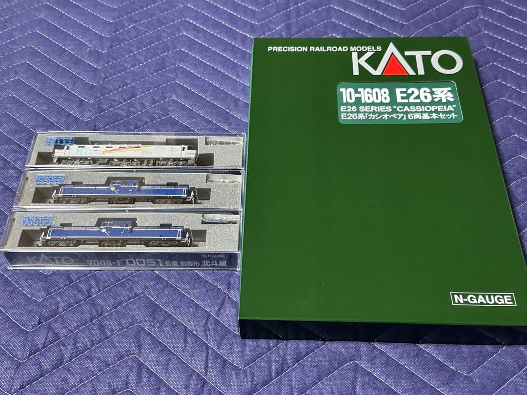 カトー　Nゲージ　カシオペアセット
