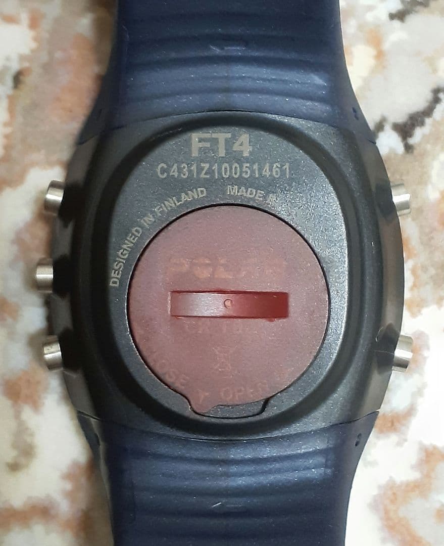 Polar FT4 心拍センサー シリコンバンド