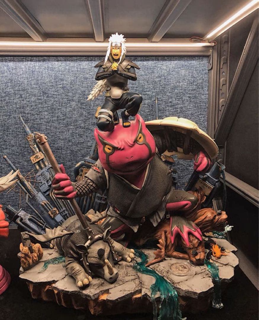 NARUTO ナルト 自来也 ガレージキット ガレキ スタチュー⑧