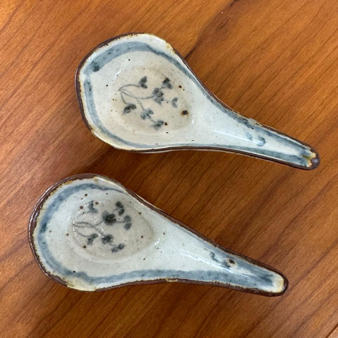 貴重！新品未使用★市野吉記さんレンゲ2点セット