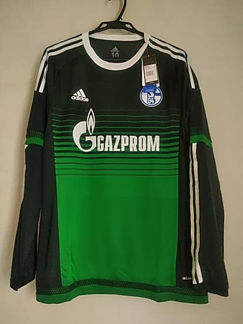 選手支給品 シャルケ 長袖 ユニフォーム Adizero 10 XL 新品