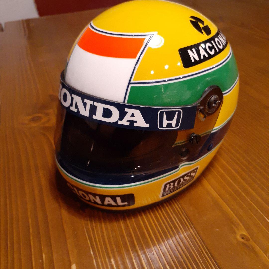 希少　マクラーレンホンダ　アイルトンセナ1/2サイズヘルメット　中古品/箱なし