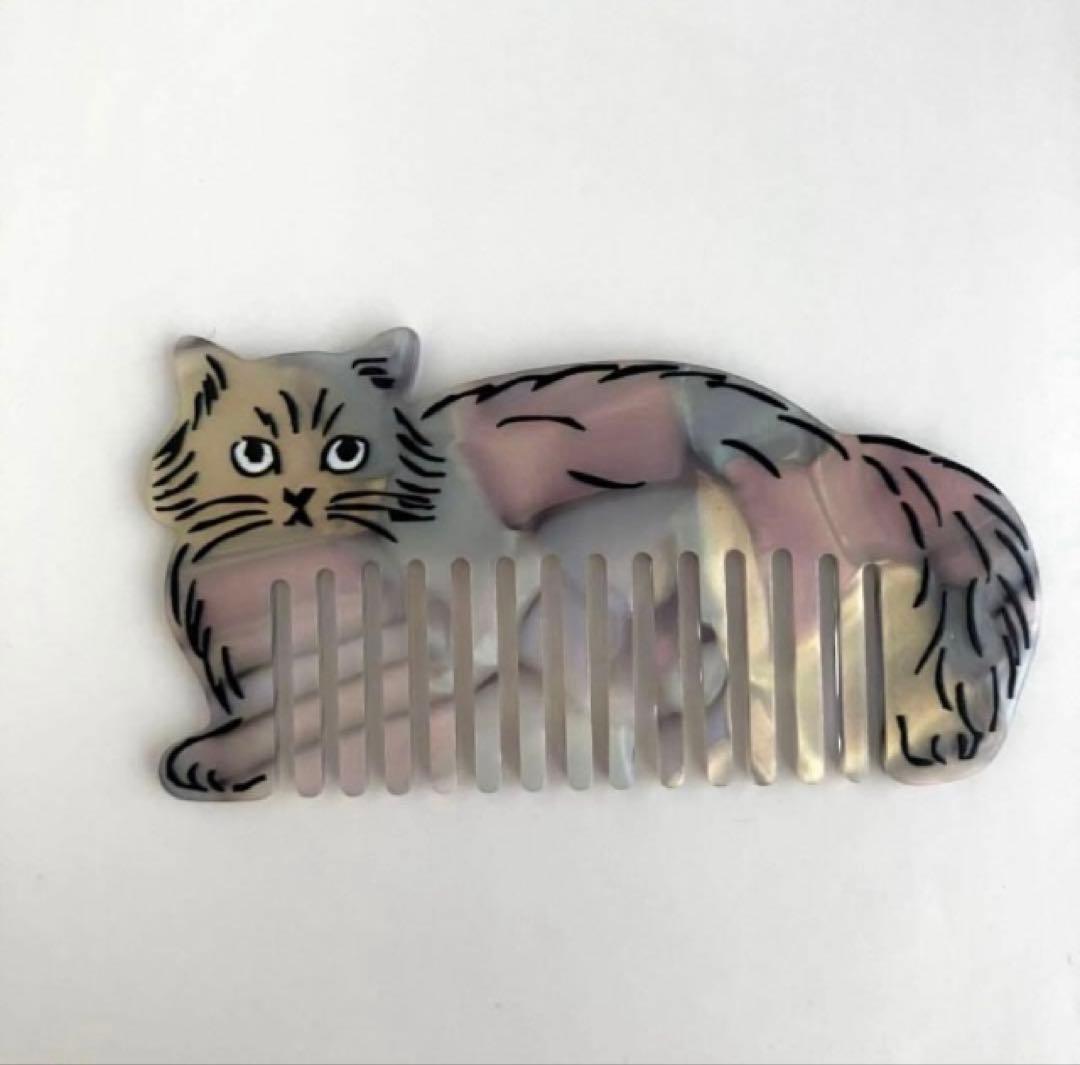 新品　松尾ミユキ　Cat Comb Chloe 猫　ねこ　ネコ　キャット　くし