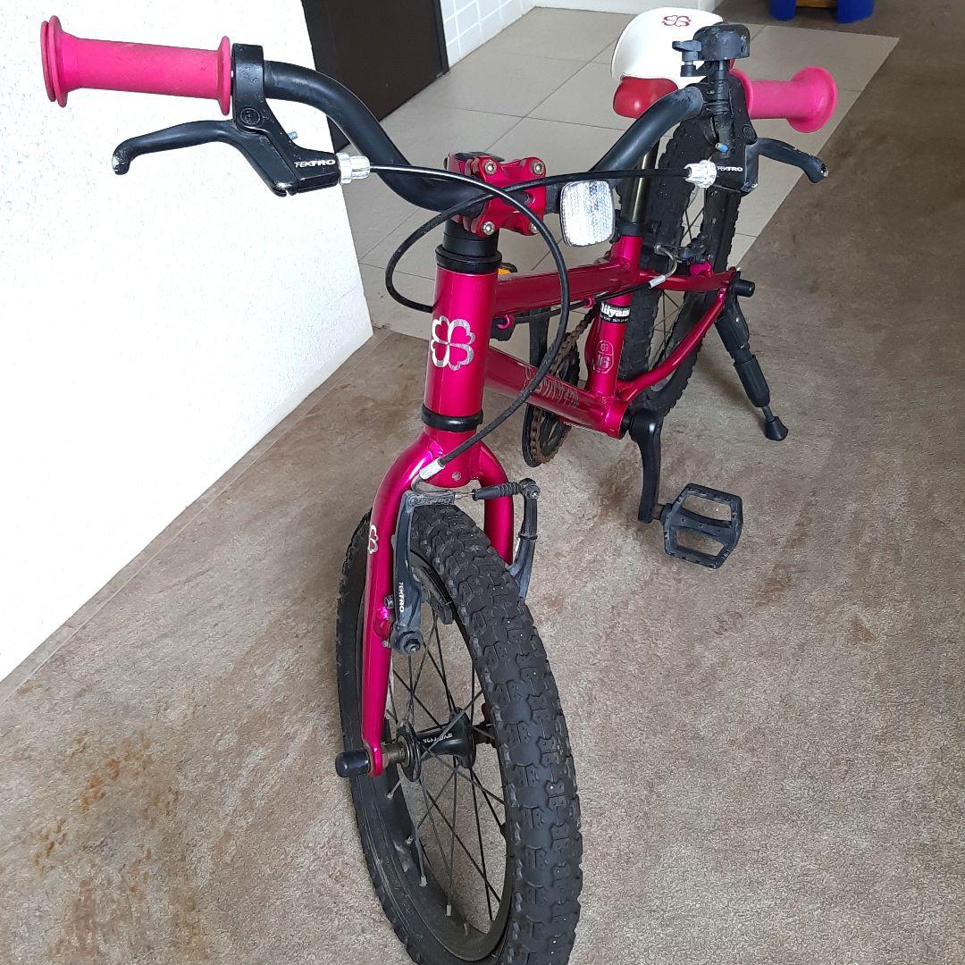 ヨツバサイクル　16インチ　ピンク