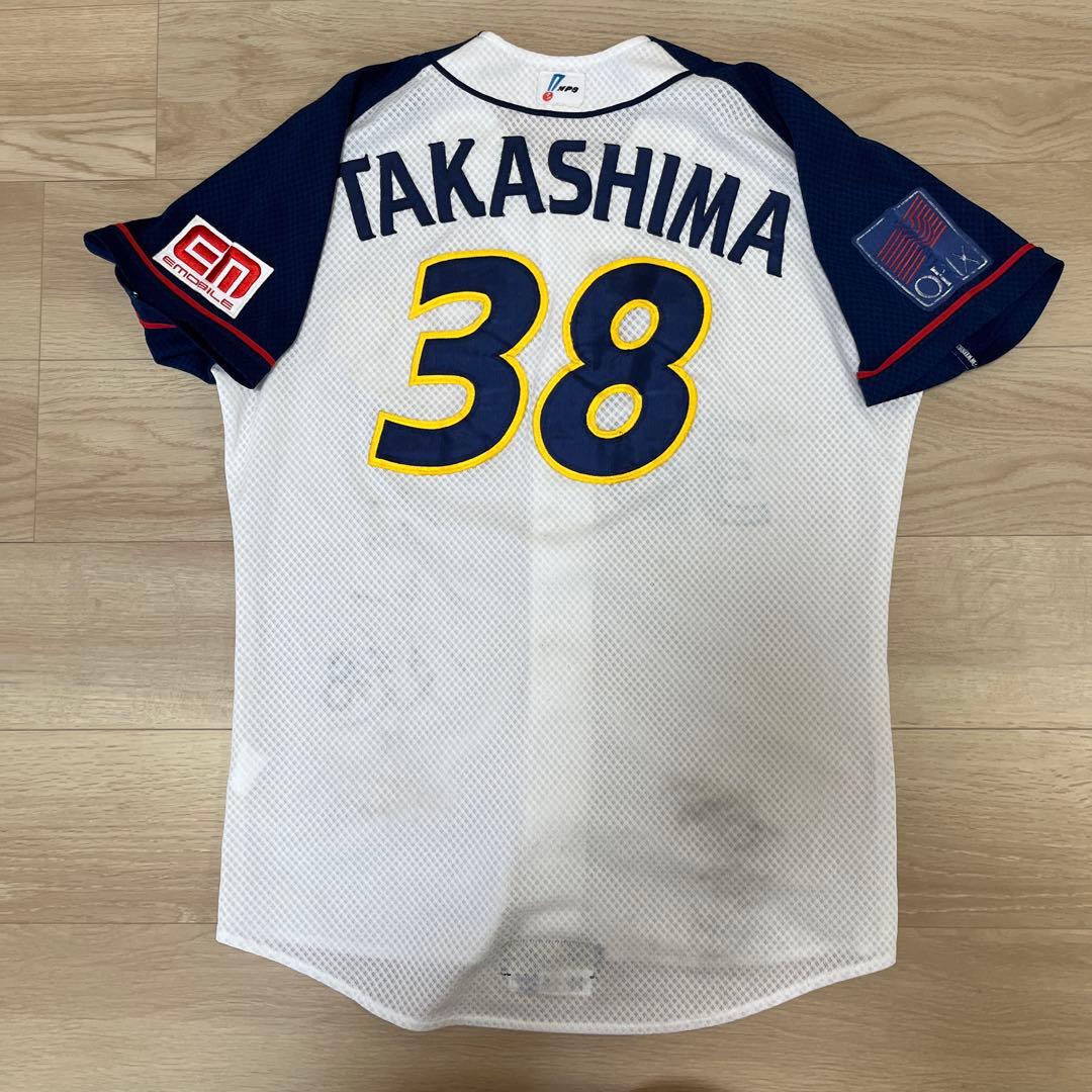 オリックスバファローズ　実使用ユニフォーム　高島　毅