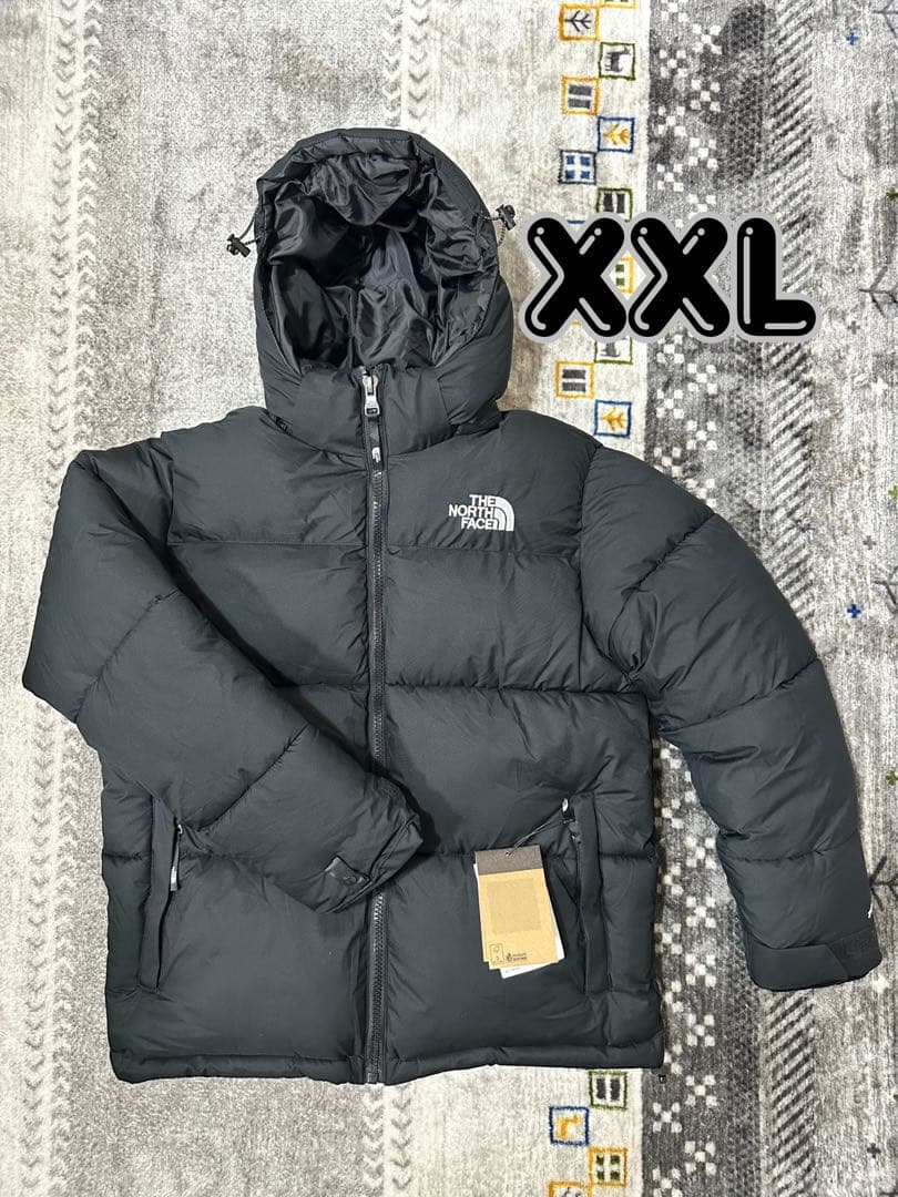 THE NORTH FACE ブラックダウンジャケット XXL