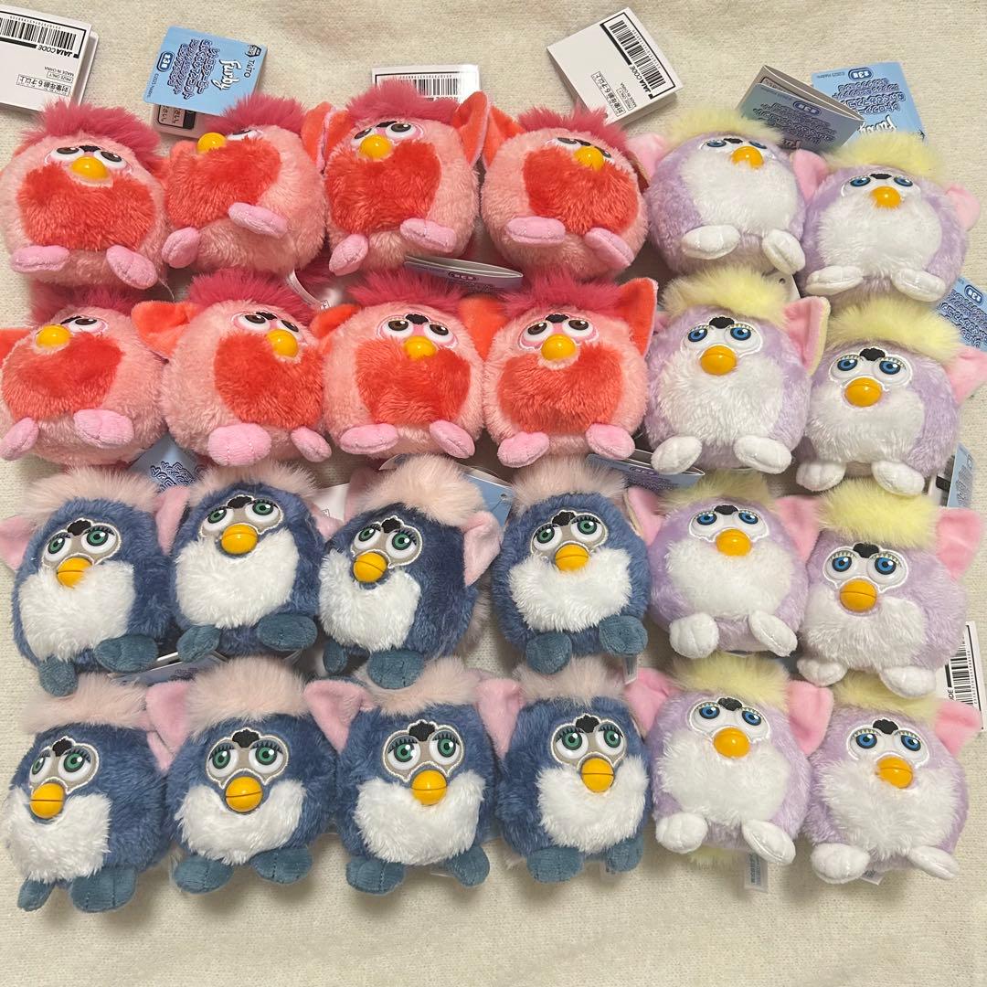 Furby レトロファービー ぬいぐるみマスコット 全3種　8セット
