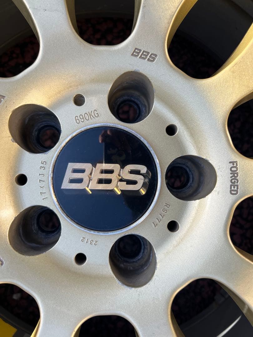 BBS 17インチ 鍛造ホイールセット