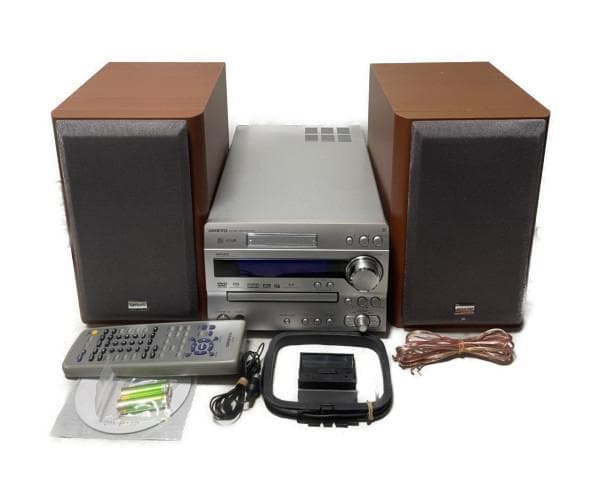 ONKYO オンキヨー X-UN7 DVD/MDチューナーアンプシステム