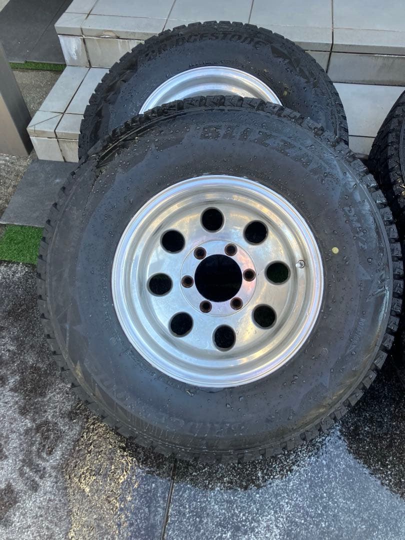 roooo　プラド78ミッキートンプソンブリザック4本　265-70-15