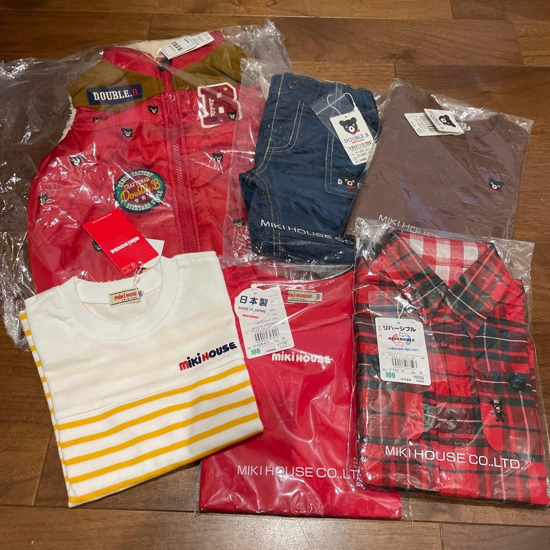 ミキハウス 未使用品6点セット