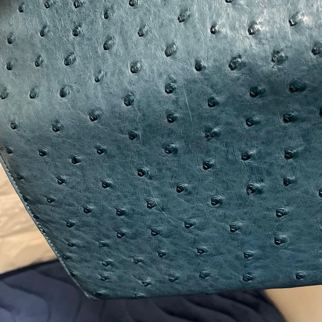 【極美品】Louis Féraud PARIS オーストリッチ ドクターズバッグ