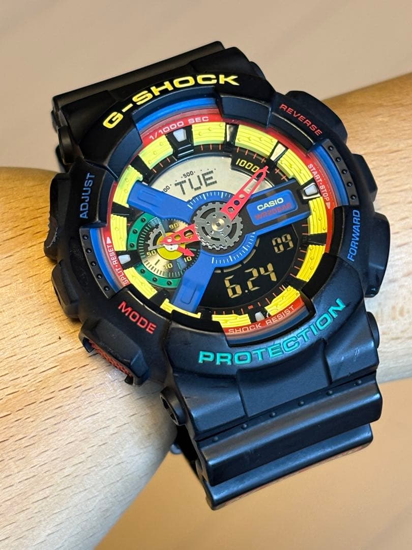 G-SHOCK/コラボ/限定/GA-110DR/デジアナ/ディーアンドリッキー