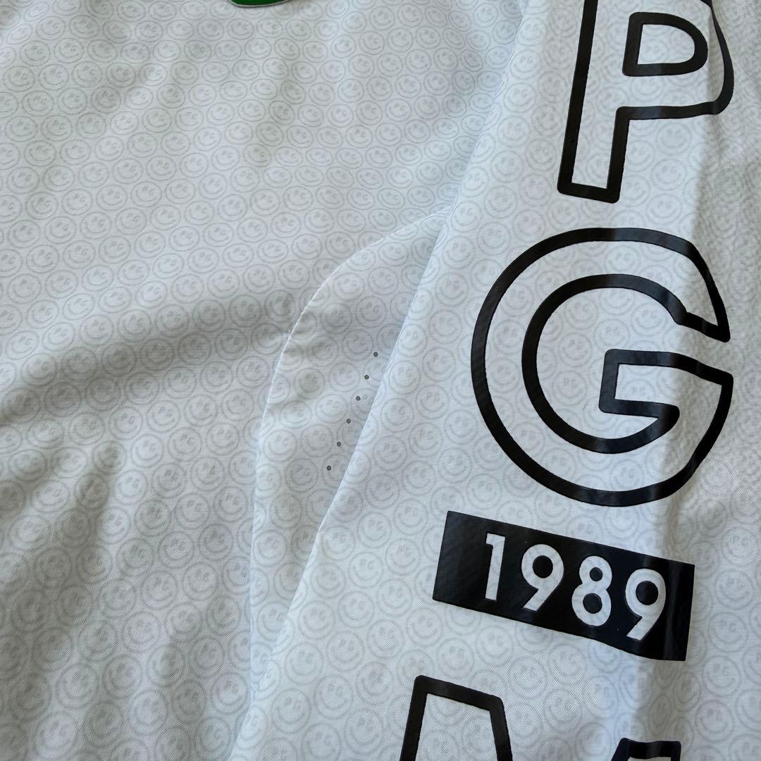 パーリーゲイツ　ジャケット　ブルゾン　白　XL〜XXL相当　スニード　6 総柄