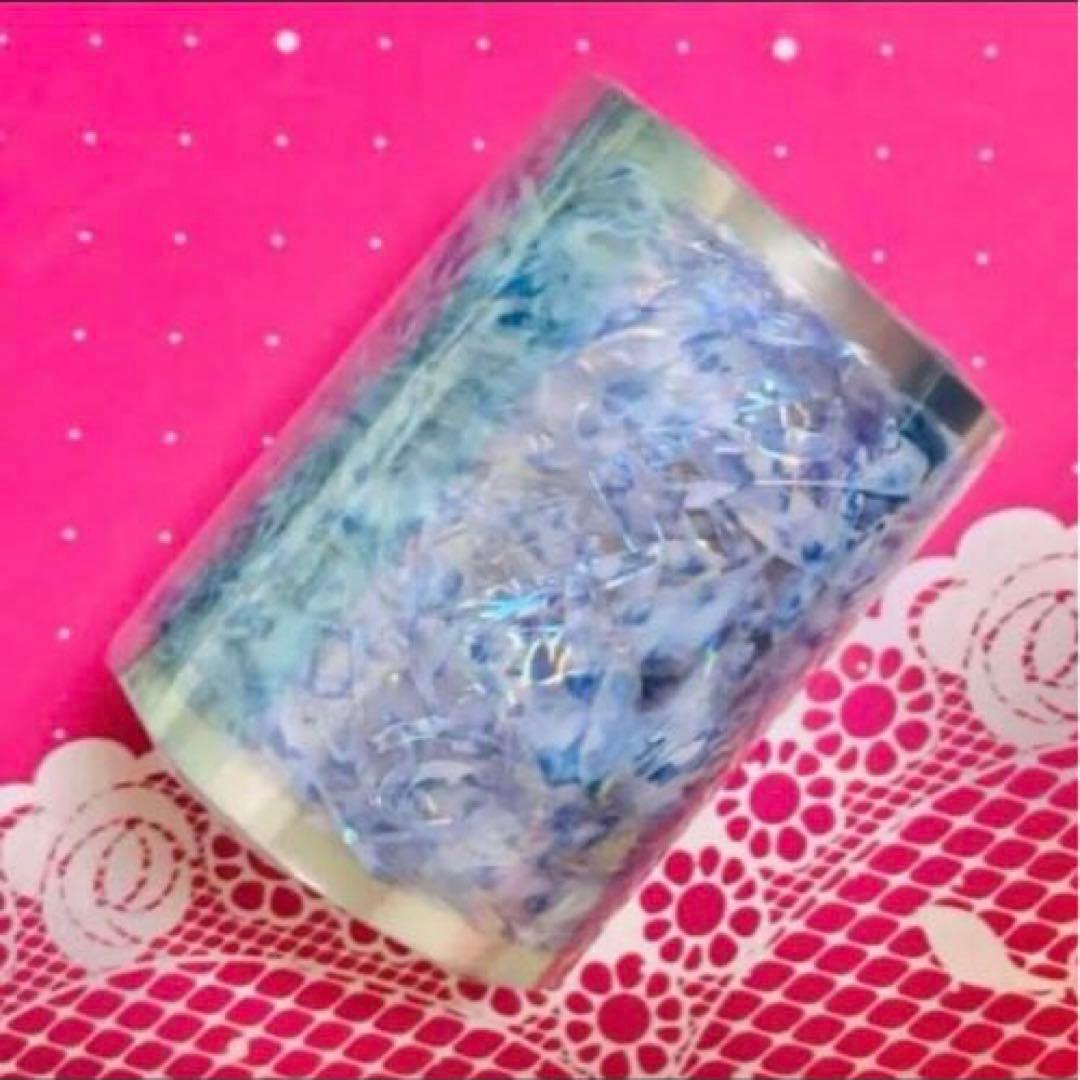 贝壳光 6cm×10m 水流 海外マスキングテープ　海外マステ