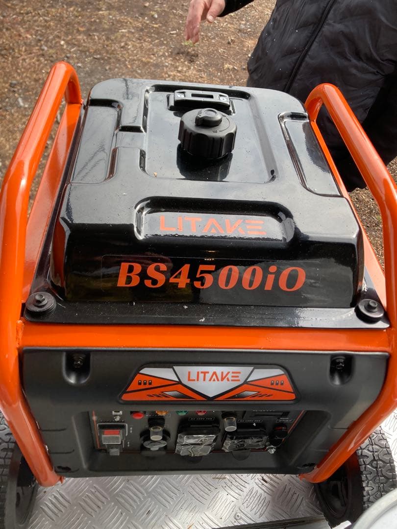 Litake インバーター発電機 定格出力3.5kVA オープン型