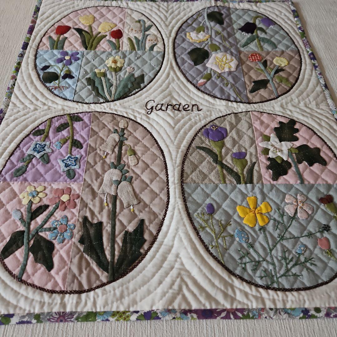 ✨四季の花✨パッチワークタペストリー