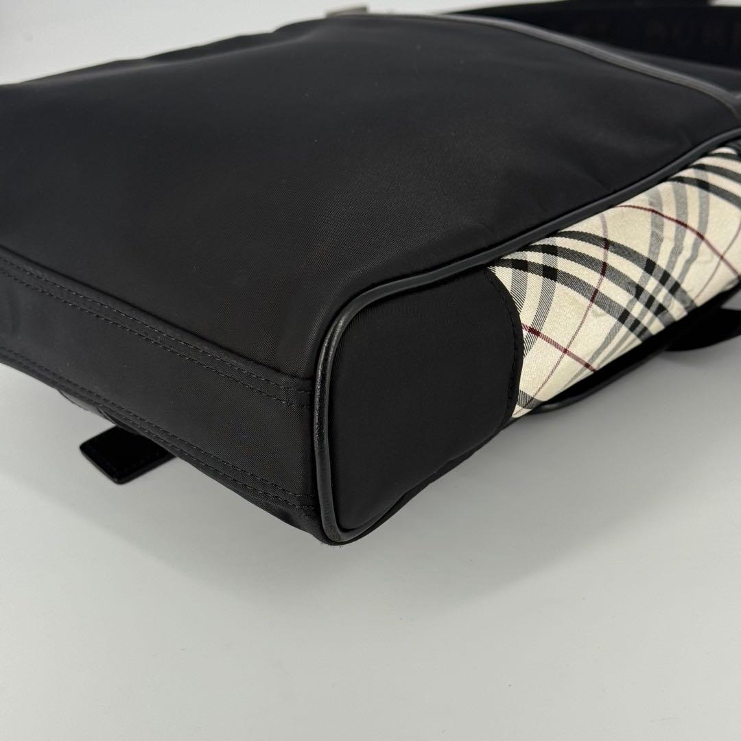 【美品】Burberry BLACK LABELショルダーバッグ　ノバチェック