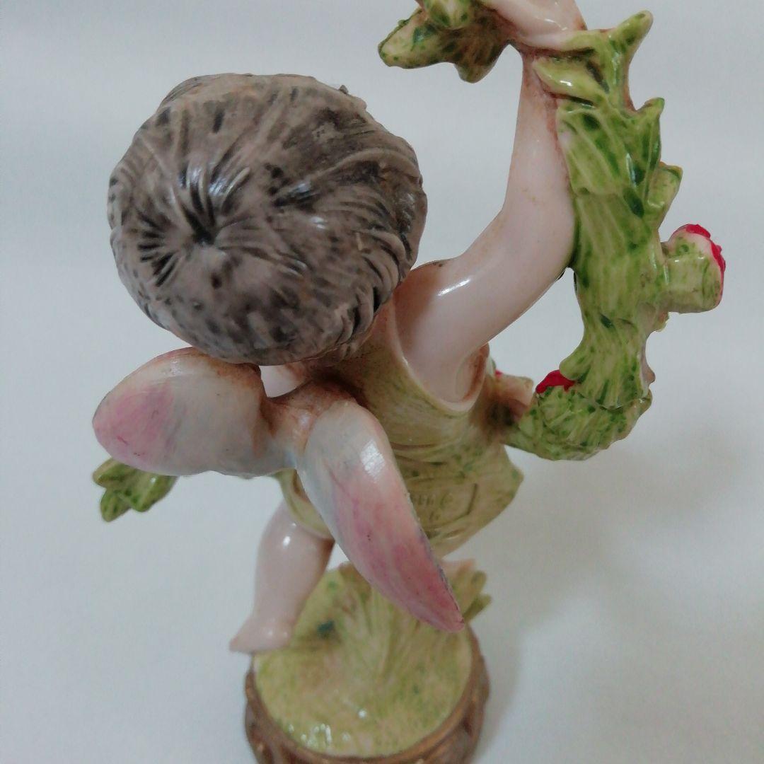 イタリア製　天使　樹脂製　4点セット