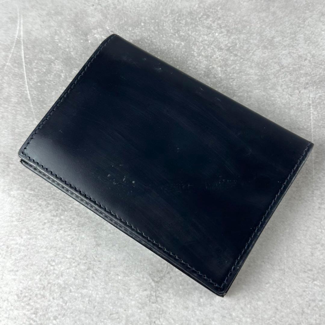 限定ꕥエッティンガー 80周年記念 ブライドルレザー 名刺入れ カードケース