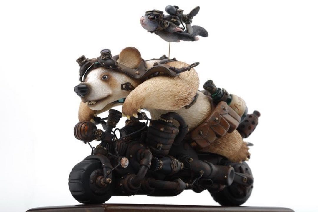 デザイナーズトイ 鎌田光司 シロクマの機関車 トレトイフィギュア