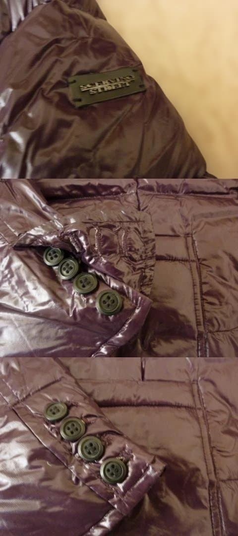 新品 希少 エルマノ・シェルビーノ 超軽量 本切羽 ダウンジャケット 絶妙ダウン