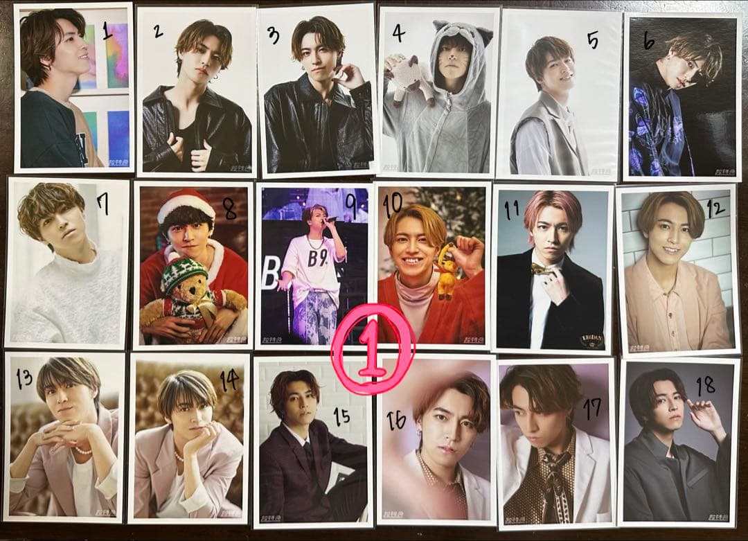 超特急　タカシ　生写真　バラ売り　松尾太陽