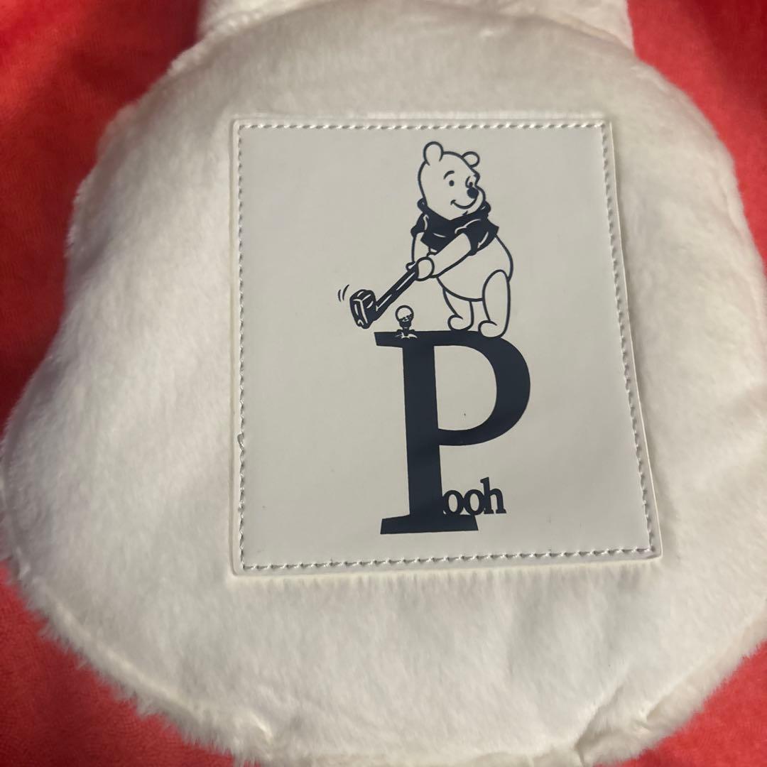 PEARLY GATES プーさん　バック　フェイクファー白　100周年記念