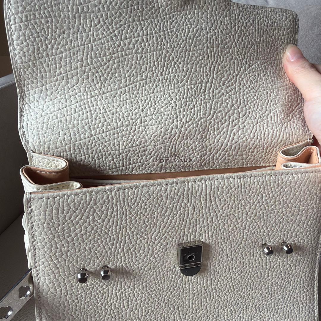 【お決まり】Delvaux デルボー　ハンドバッグ タンペート