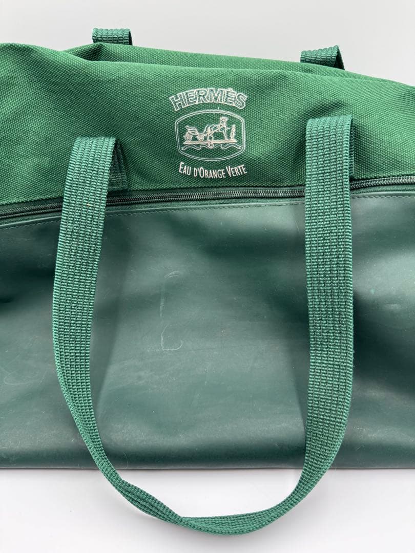 希少 HERMES オードランジュヴェルト ボストンバッグ ノベルティ 非売品