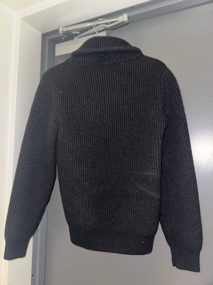 Dolce & Gabbana archiveハーフジップリブニットセーター