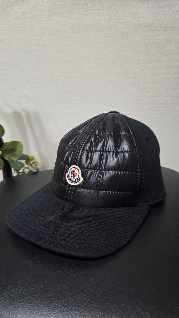 MONCLER ブラック キャップ