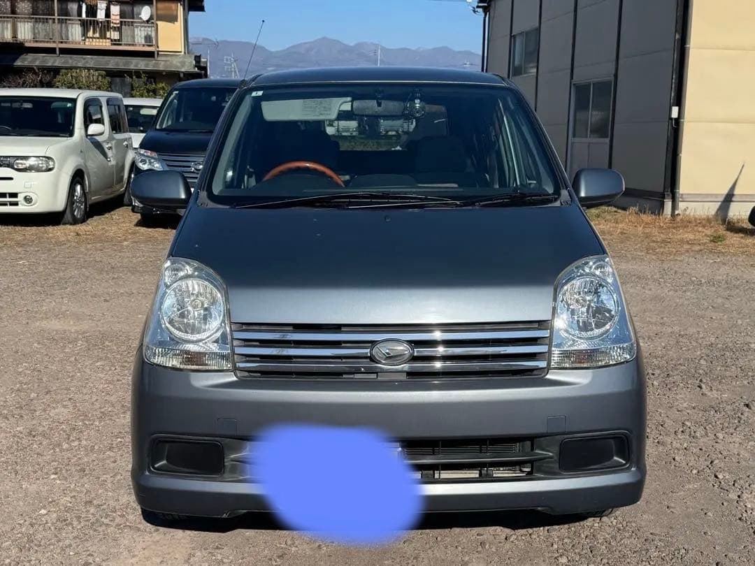 ダイハツ　ミラアブイー❗️柿本マフラー　社外ナビ　ワンセグTV