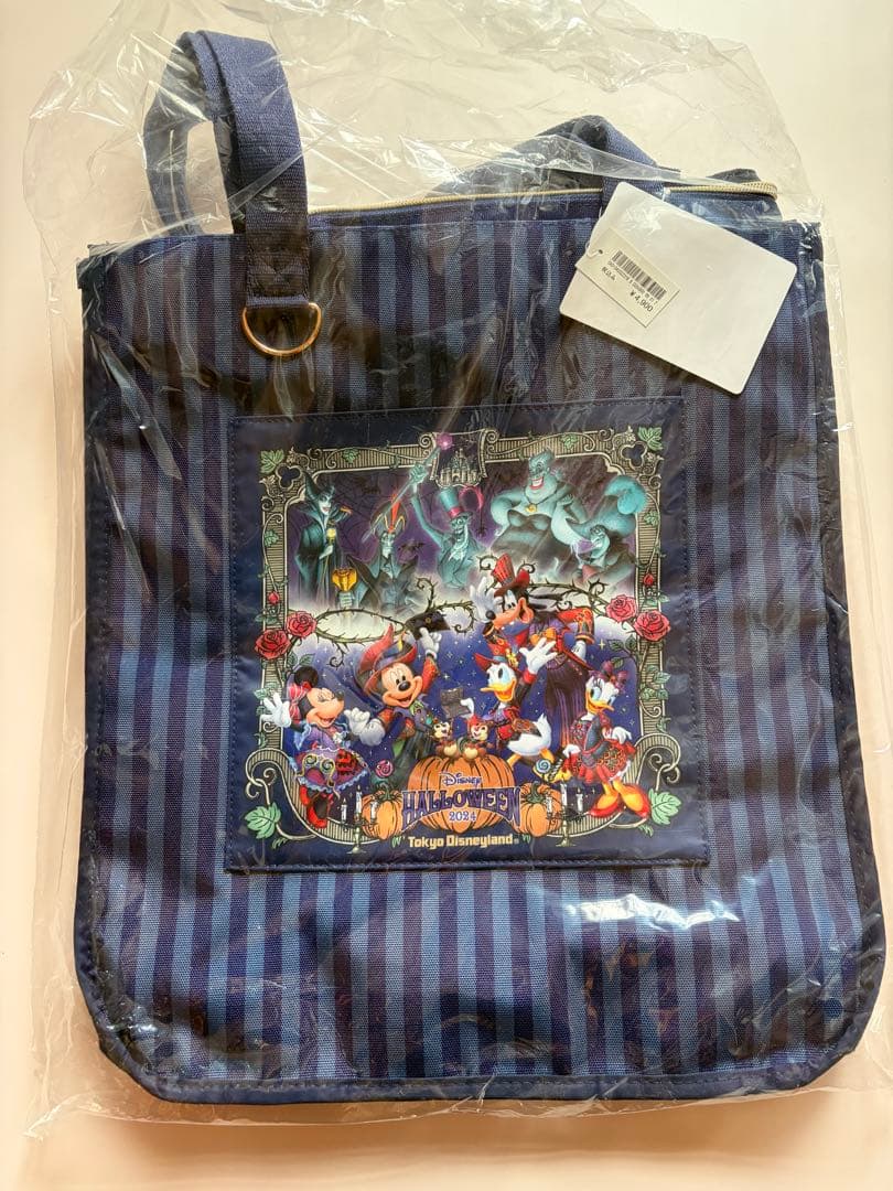 東京ディズニーランド　ハロウィン トートバッグ 2024 新品未使用タグ付き