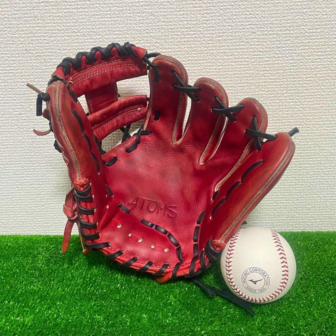 ATOMS 硬式　高校野球対応カラー　刺繍無し