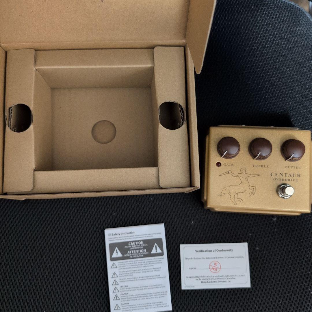 BEHRINGER CENTAUR OVERDRIVE エフェクター