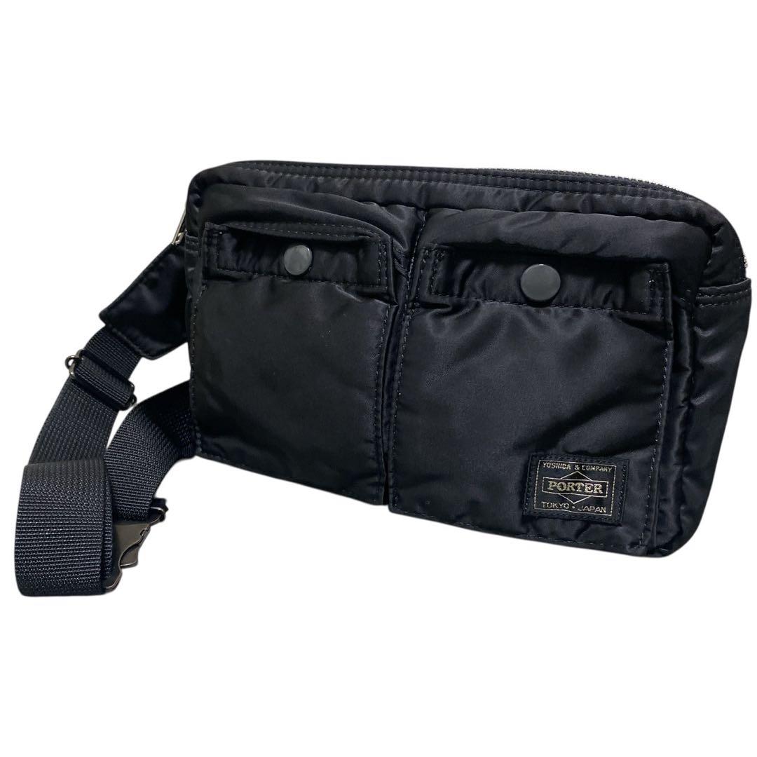 美品 PORTER ポーター ショルダーバッグ ボディバッグ タンカー
