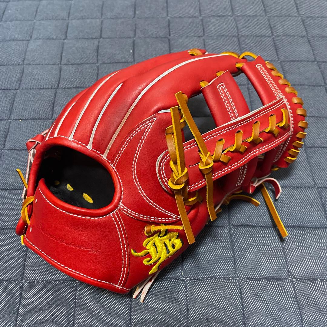 WAGYU JB パワーオレンジ硬式グローブ 専用ケース付き