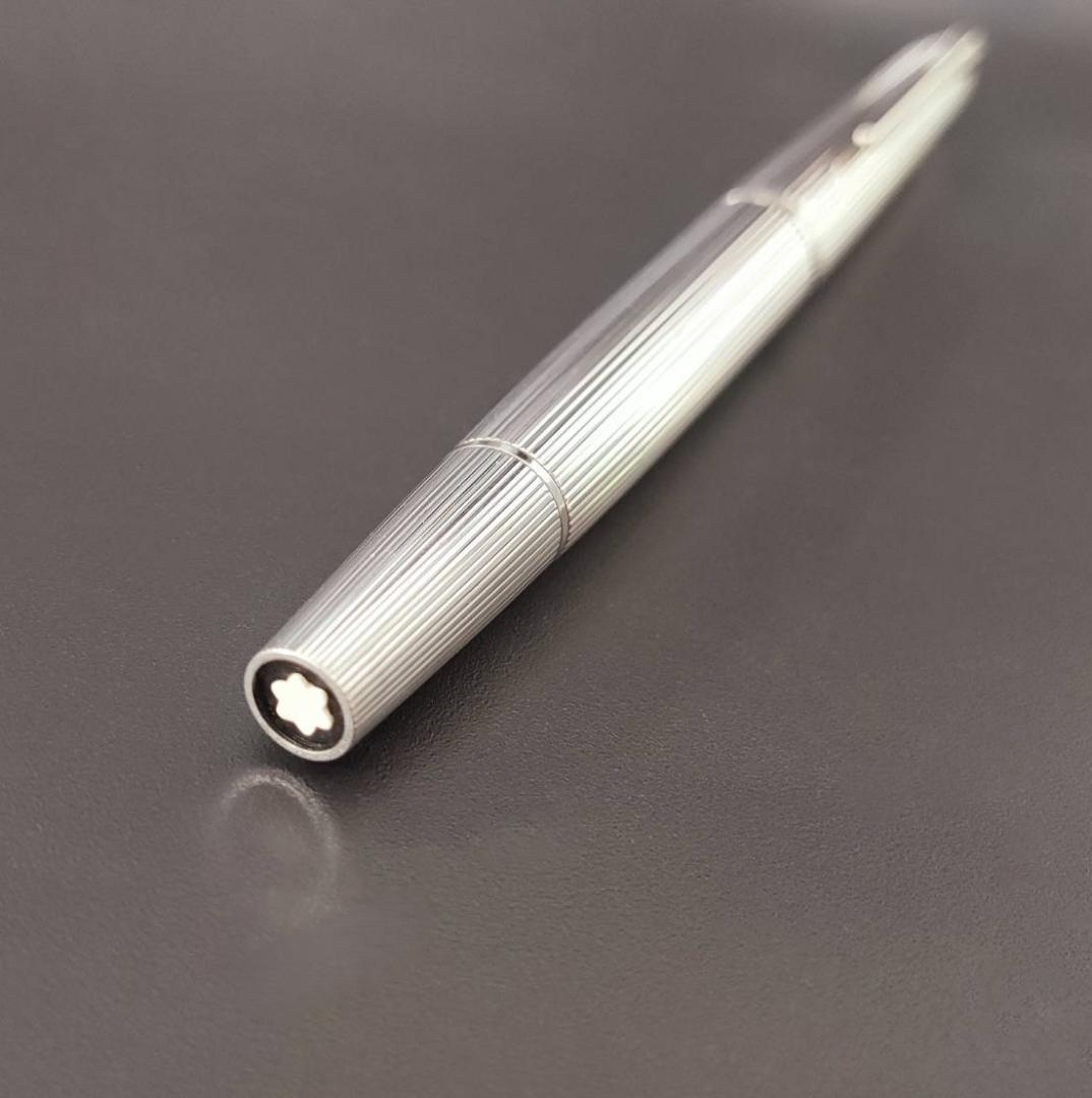 良品 モンブラン 1266 万年筆　925シルバー　ペン先18K 750ゴールド
